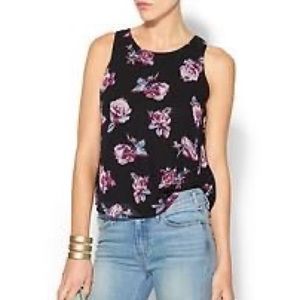 Glamorous floral tank